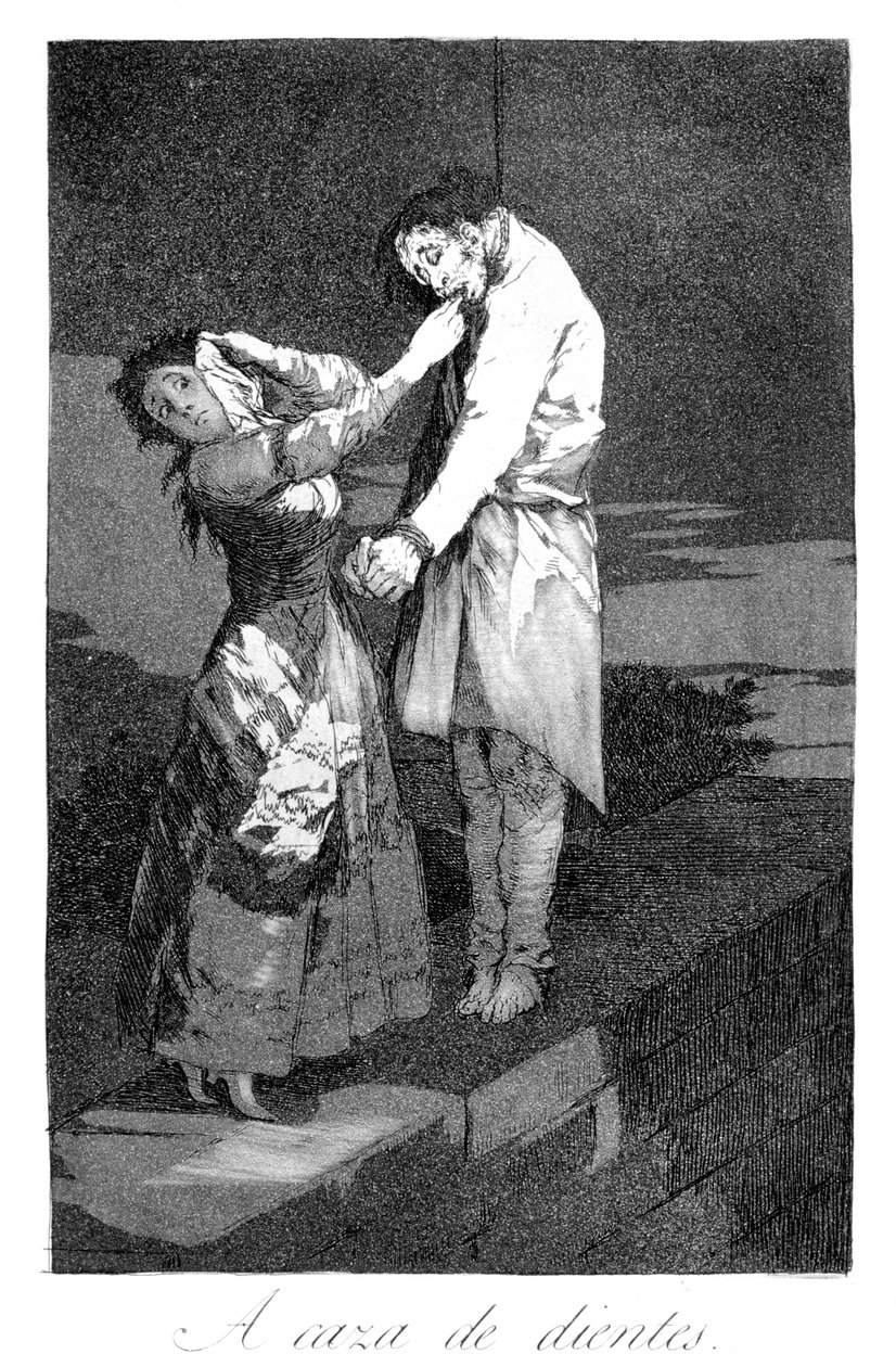 Fogra vadászva, 1799 alkotó: Francisco de Goya