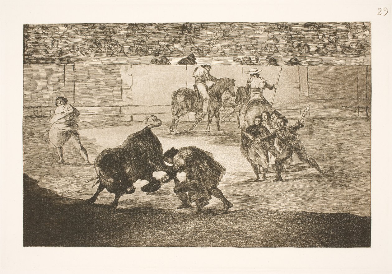 Pepe Illo "recorte"-t ad elő alkotó: Francisco de Goya