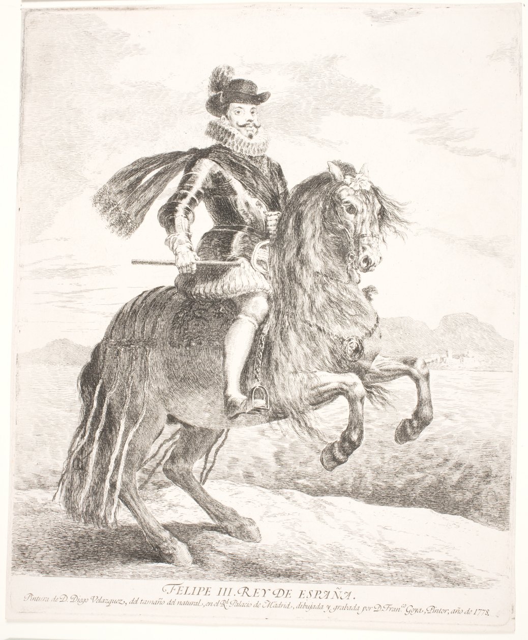 Fülöp III alkotó: Francisco de Goya