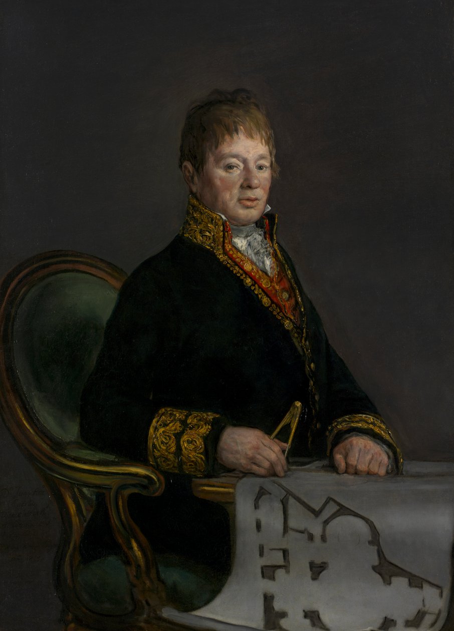Don Juan Antonio Cuervo portréja alkotó: Francisco de Goya