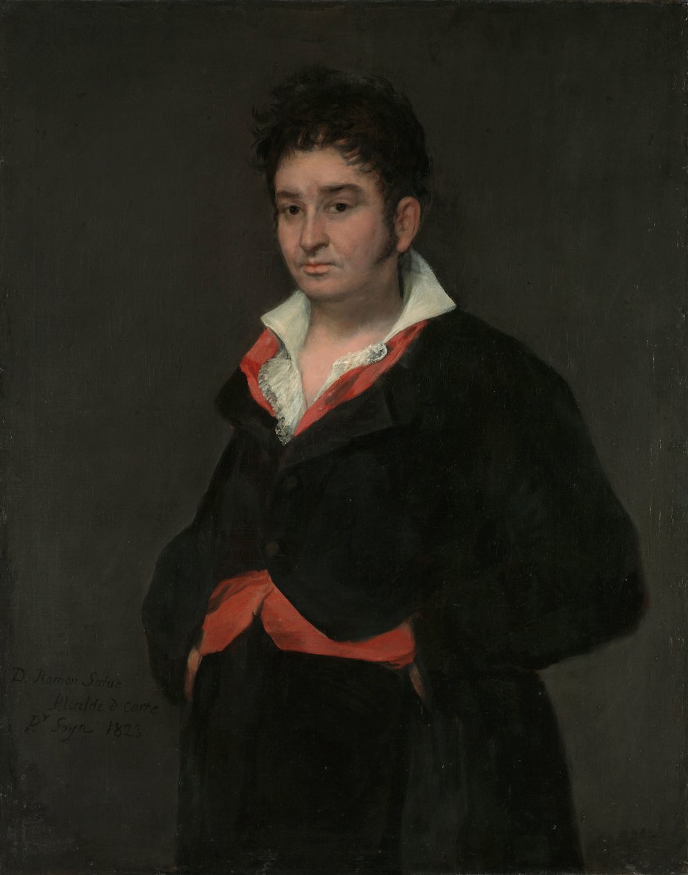 Don Ramón Satué portréja Don Ramón Satué y Allué (1765-1824) portréja alkotó: Francisco de Goya