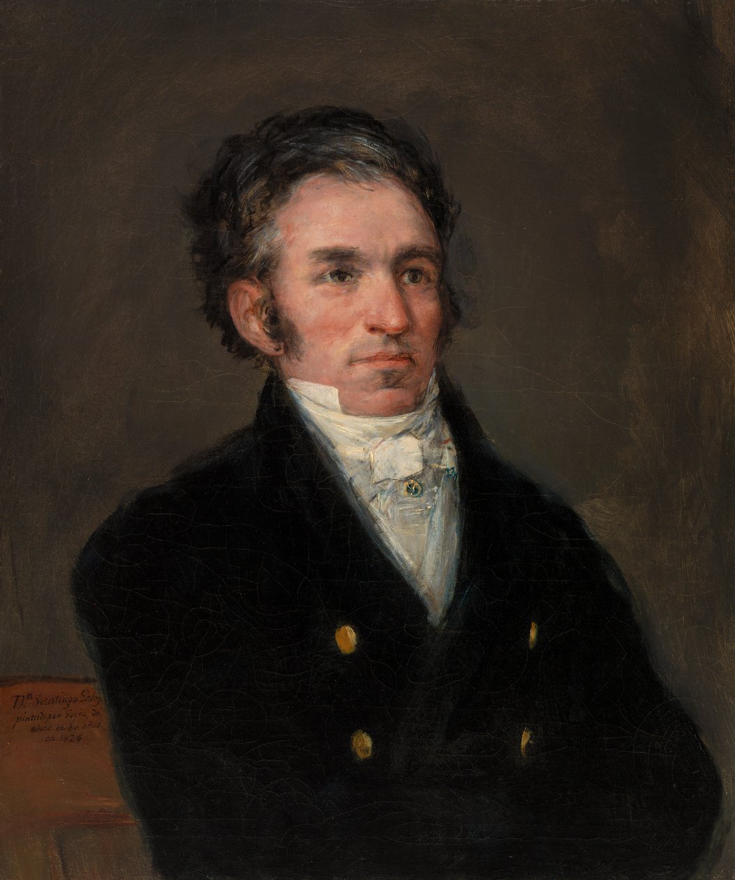 Jacques Galos portréja alkotó: Francisco de Goya