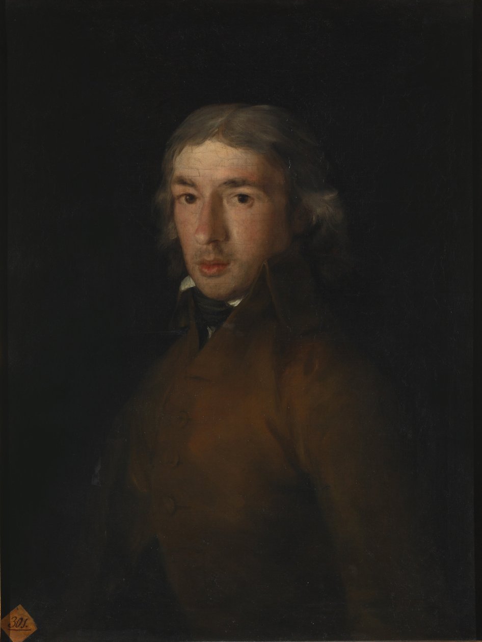 Leandro Fernández de Moratín portréja alkotó: Francisco de Goya
