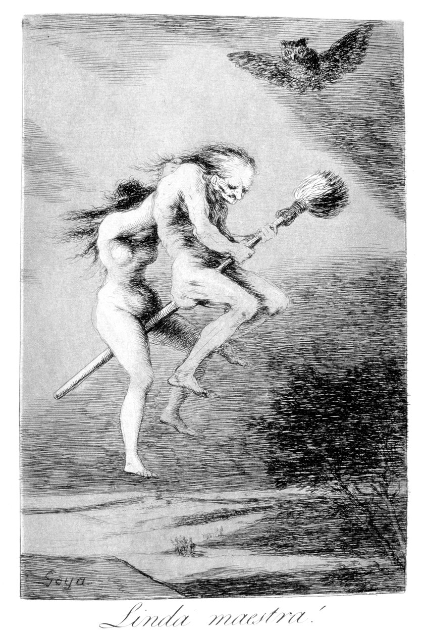 Szép tanár!, 1799 alkotó: Francisco de Goya