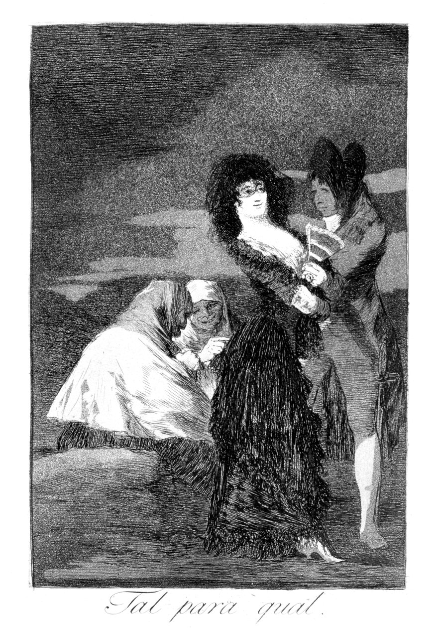 Maria Luisa Teresa pármai királynő, Spanyolország miniszterelnöke, 1799 alkotó: Francisco de Goya