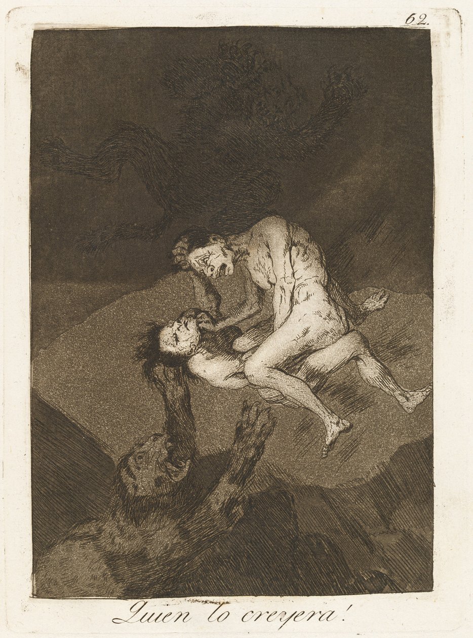 Quien lo creyera! (Ki gondolta volna!) alkotó: Francisco de Goya