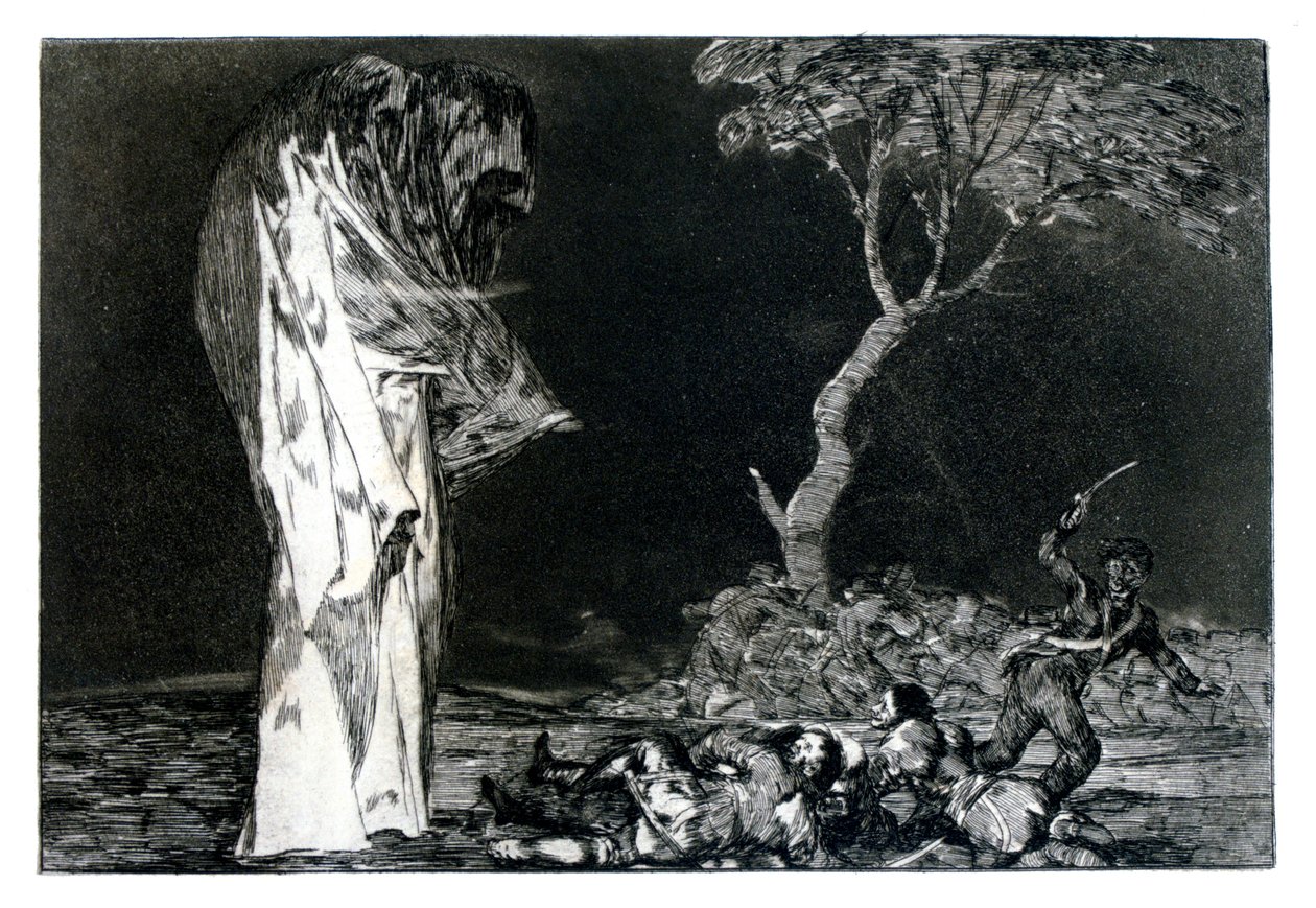 A félelem rejtvénye, 1819-1823 alkotó: Francisco de Goya