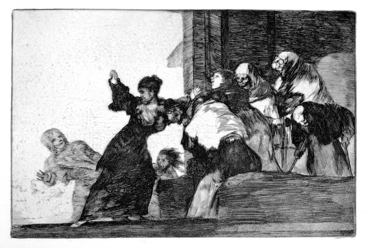 Szegények találós kérdése, 1819-1823 alkotó: Francisco de Goya