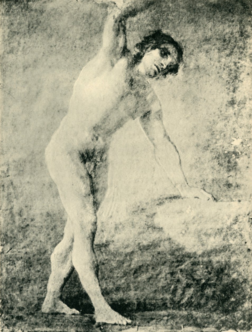 Álló férfi akt, 1789, 1943. alkotó: Francisco de Goya