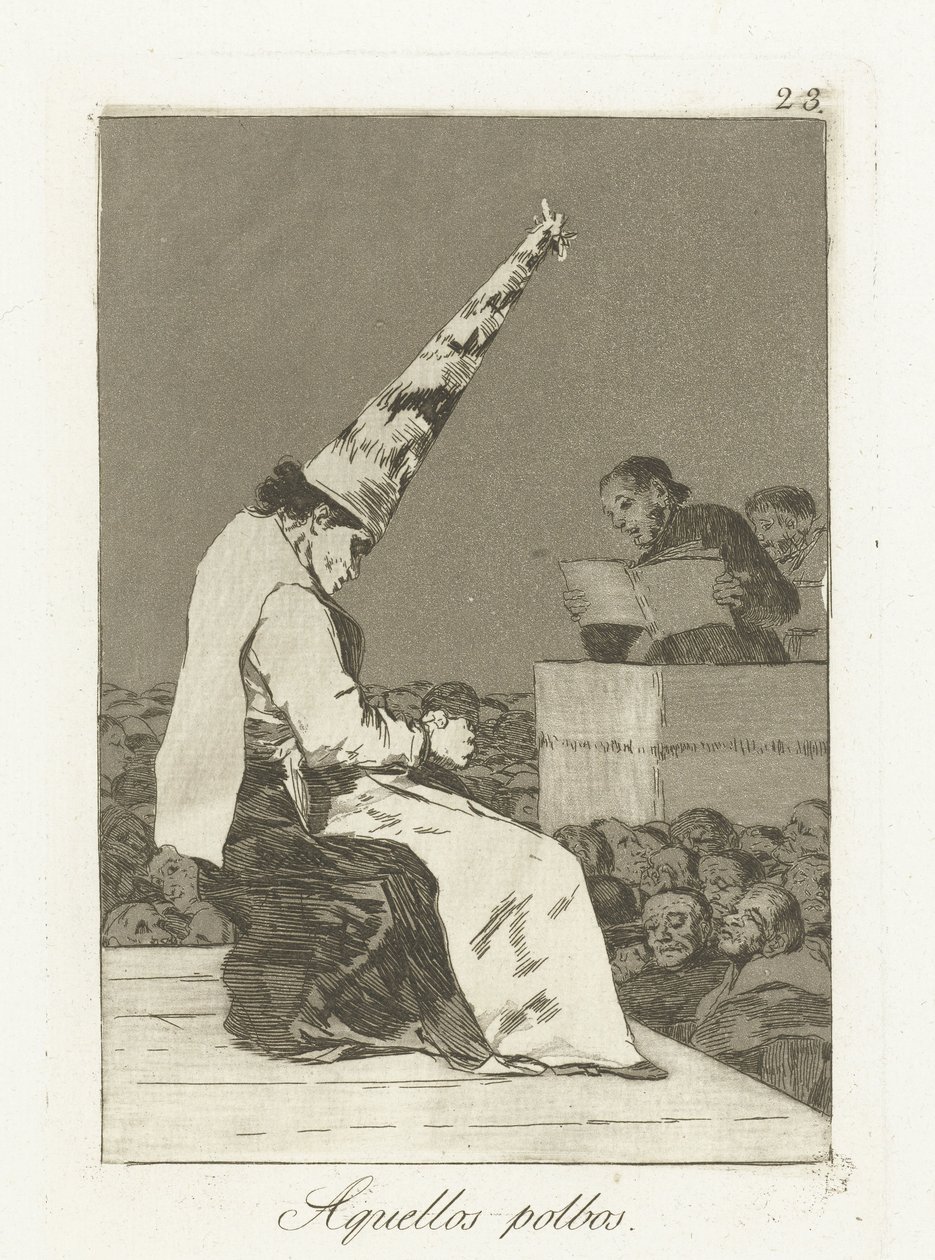 Porszemcsék alkotó: Francisco de Goya
