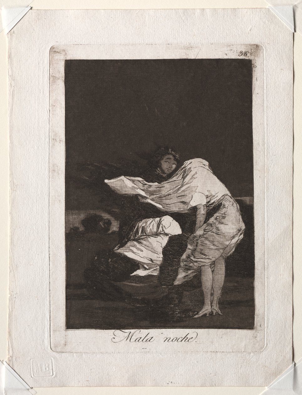 A Caprichos: Egy rossz éjszaka alkotó: Francisco de Goya