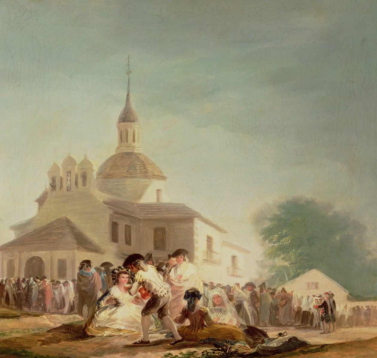 San Isidro Ermitázsa, Madrid, 1788 alkotó: Francisco de Goya