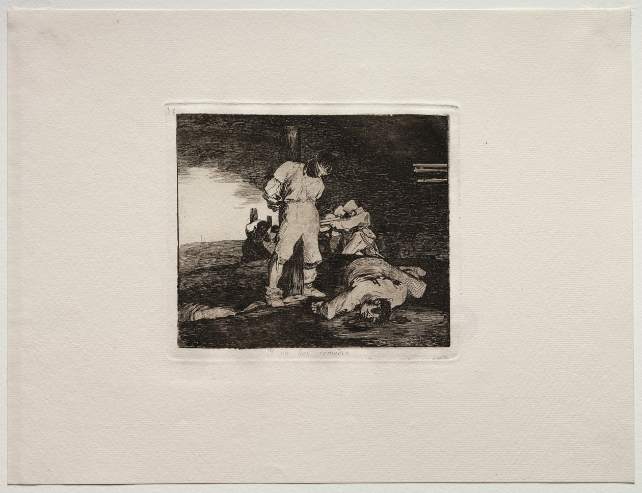 A háború borzalmai: És nincs rá segítség alkotó: Francisco de Goya