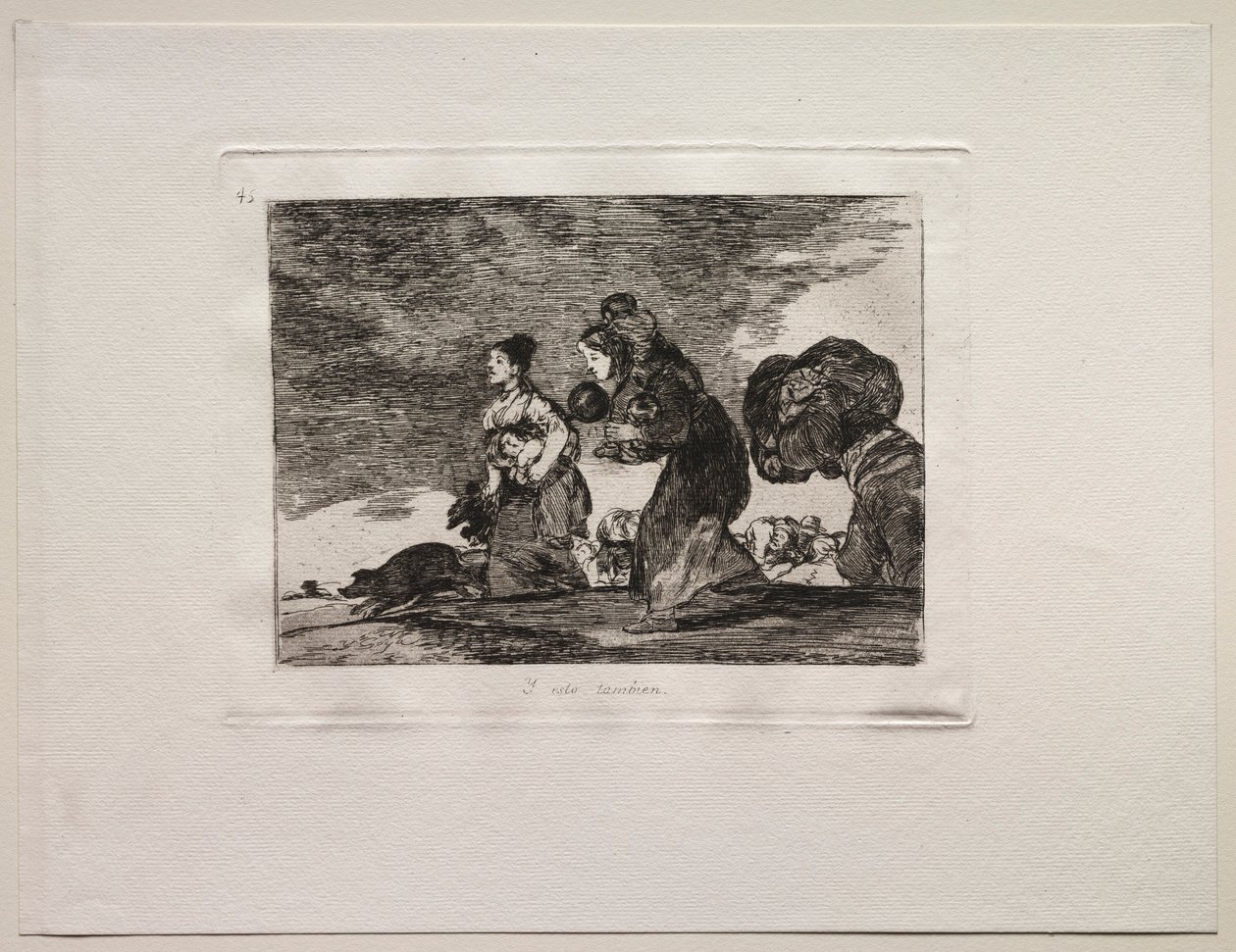 A háború borzalmai: és ez is. alkotó: Francisco de Goya