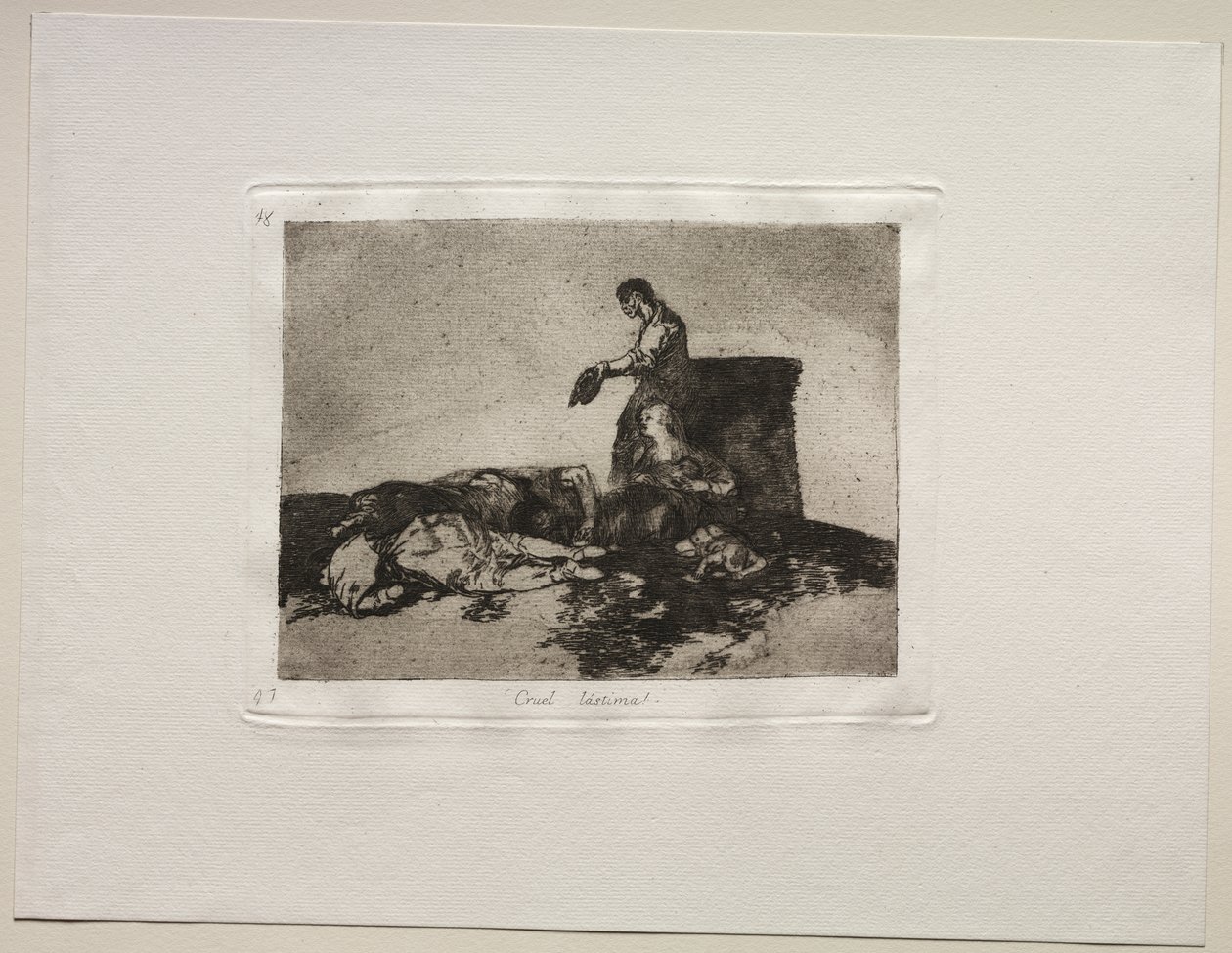 A háború borzalmai: A jaj kegyetlen története alkotó: Francisco de Goya