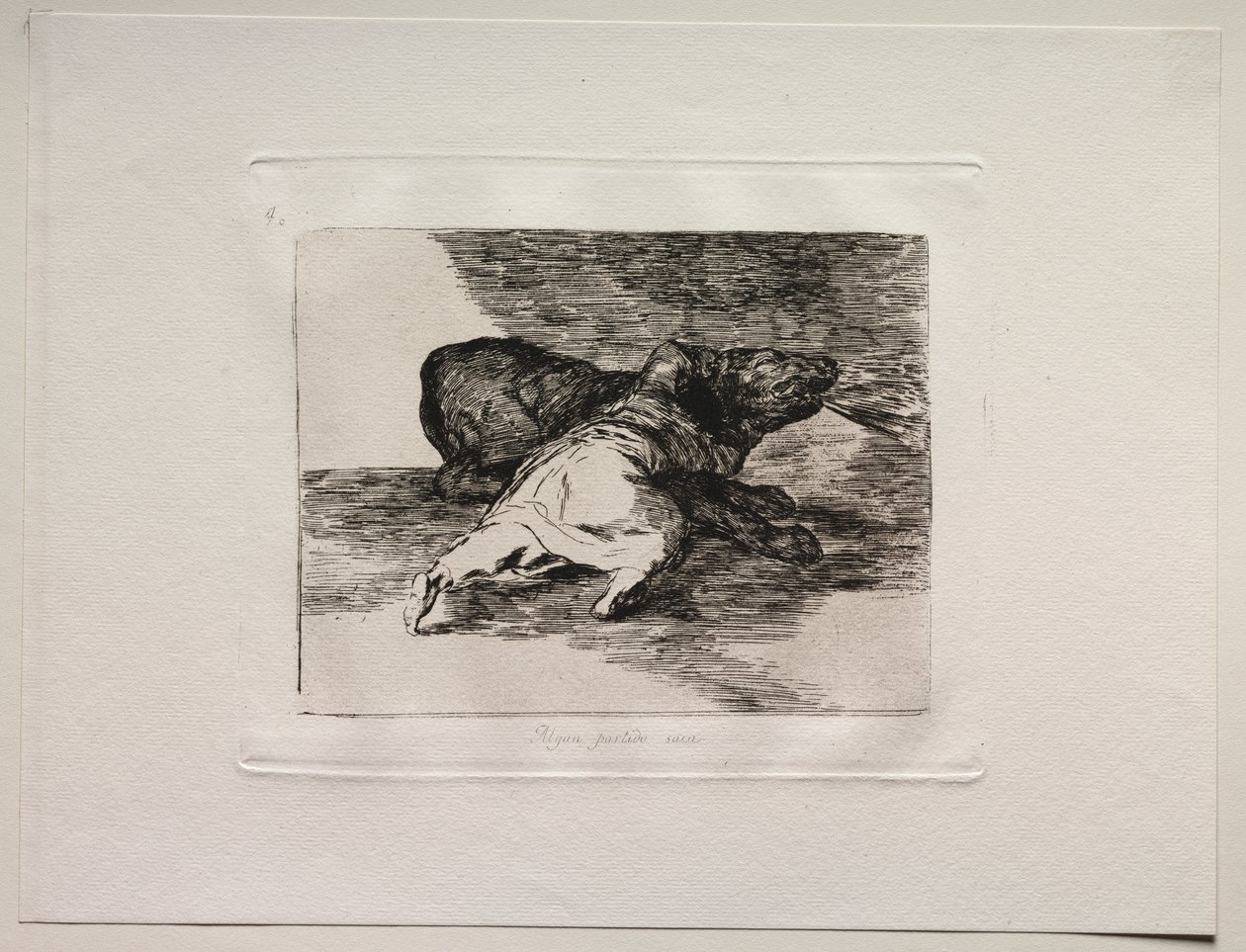 A háború borzalmai: kihoz belőle valamit. alkotó: Francisco de Goya