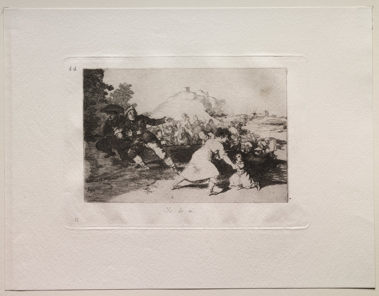 A háború borzalmai: Láttam alkotó: Francisco de Goya