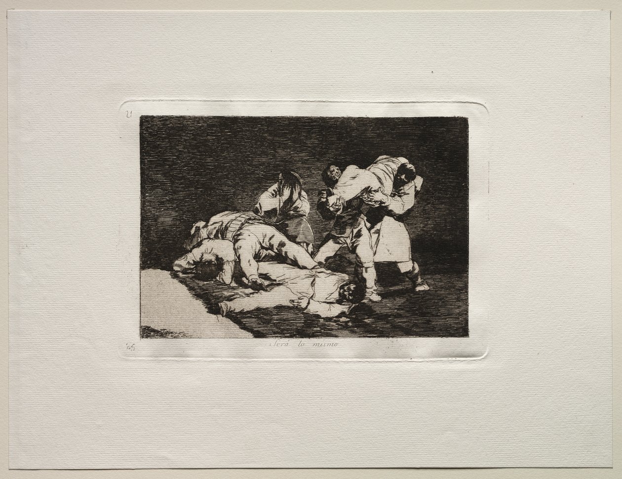 A háború borzalmai: ugyanaz lesz alkotó: Francisco de Goya