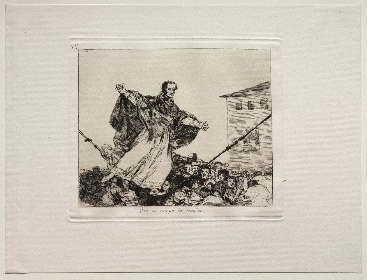 A háború borzalmai: Szakadjon a zsinór alkotó: Francisco de Goya