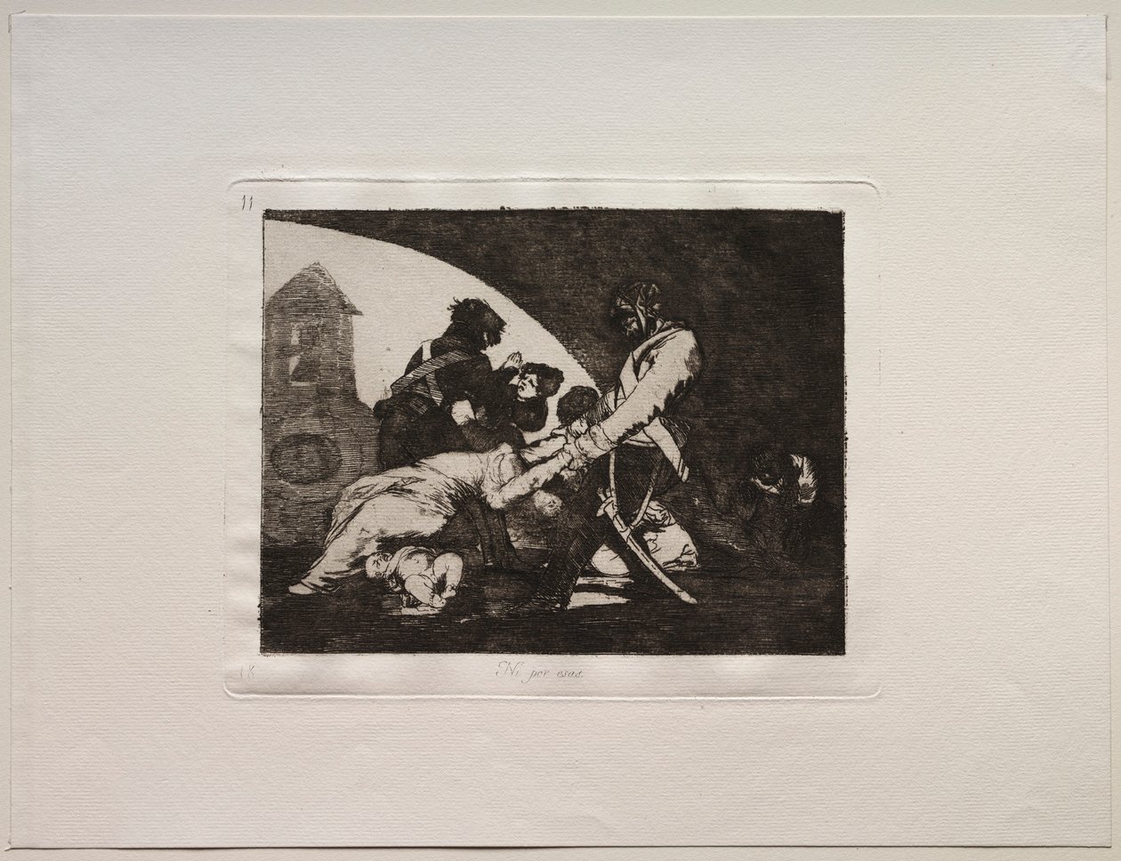 A háború borzalmai: ezeket sem. alkotó: Francisco de Goya