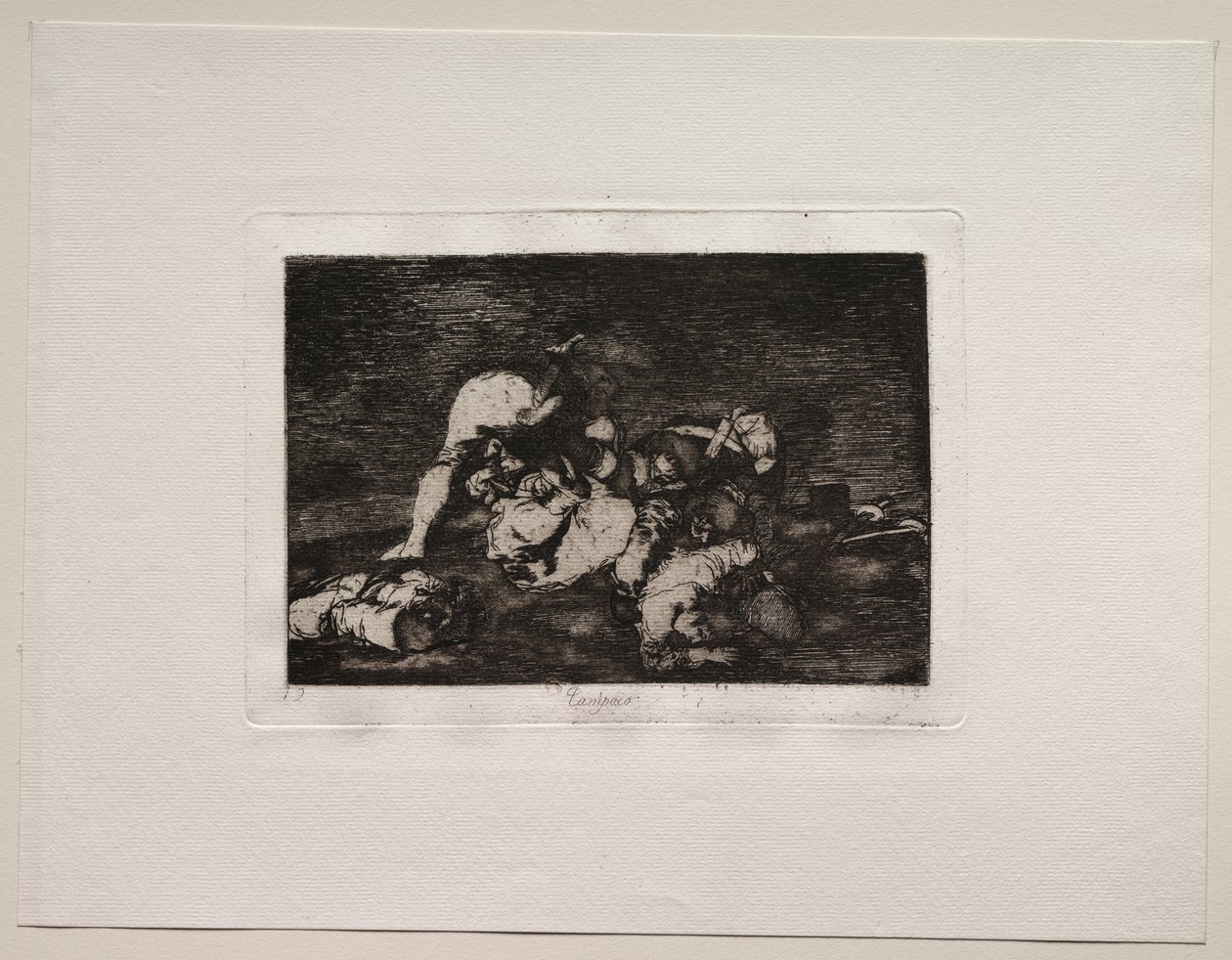 A háború borzalmai: Sem (Ne csináld ezeket) sem alkotó: Francisco de Goya
