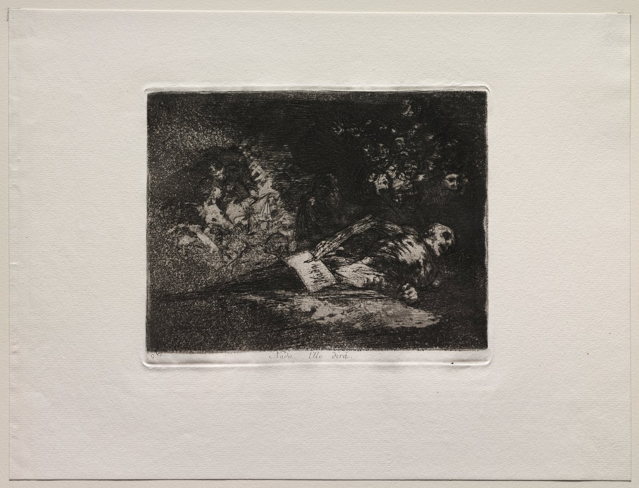 A háború borzalmai: Semmi. Az Esemény megmondja alkotó: Francisco de Goya