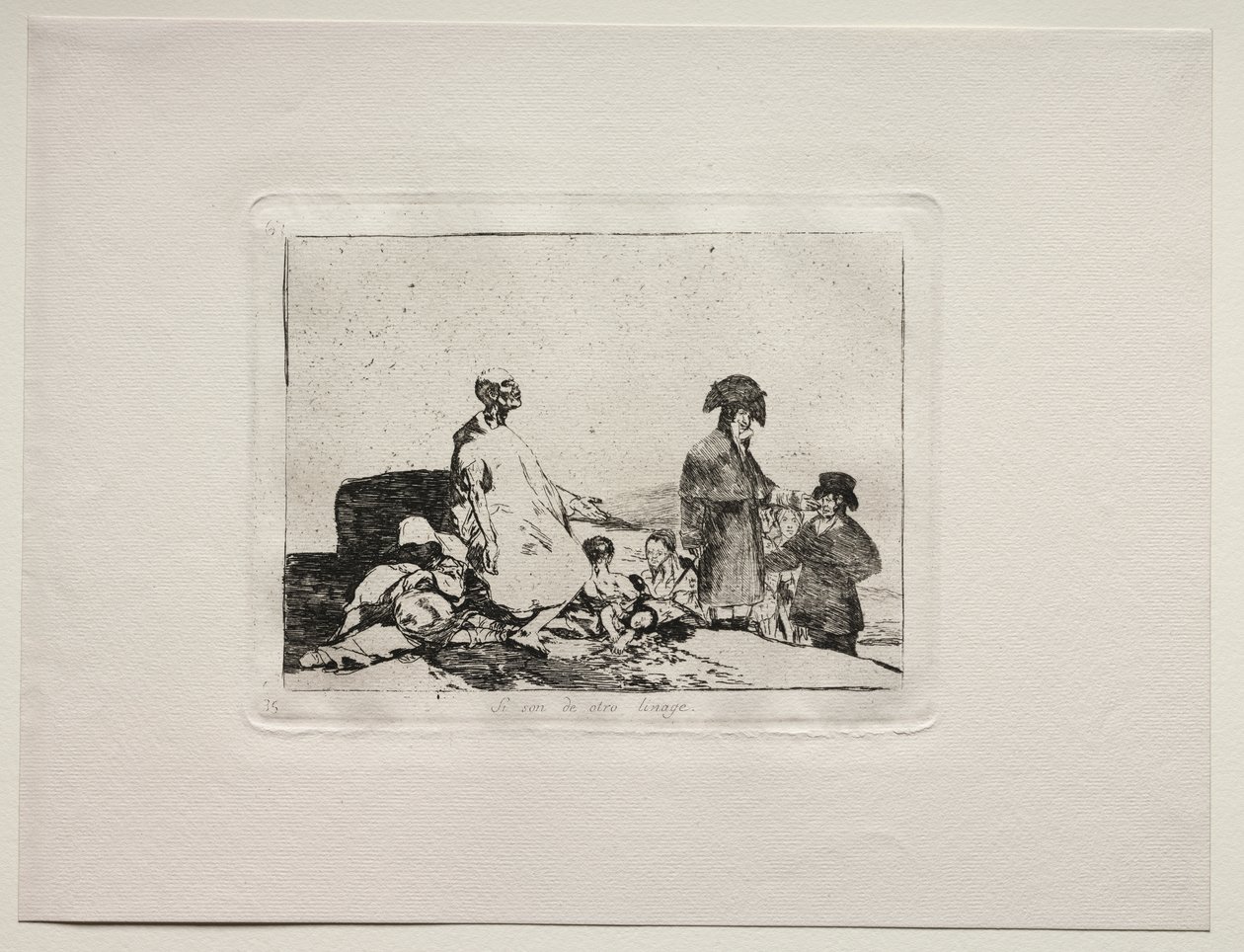 A háború borzalmai: Talán más fajtájúak alkotó: Francisco de Goya