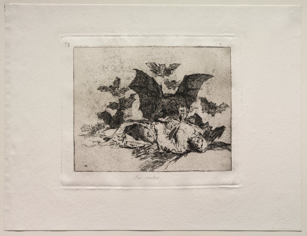 A háború borzalmai: A következmények alkotó: Francisco de Goya