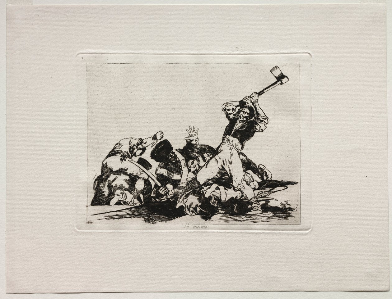 A háború borzalmai: ugyanaz. alkotó: Francisco de Goya