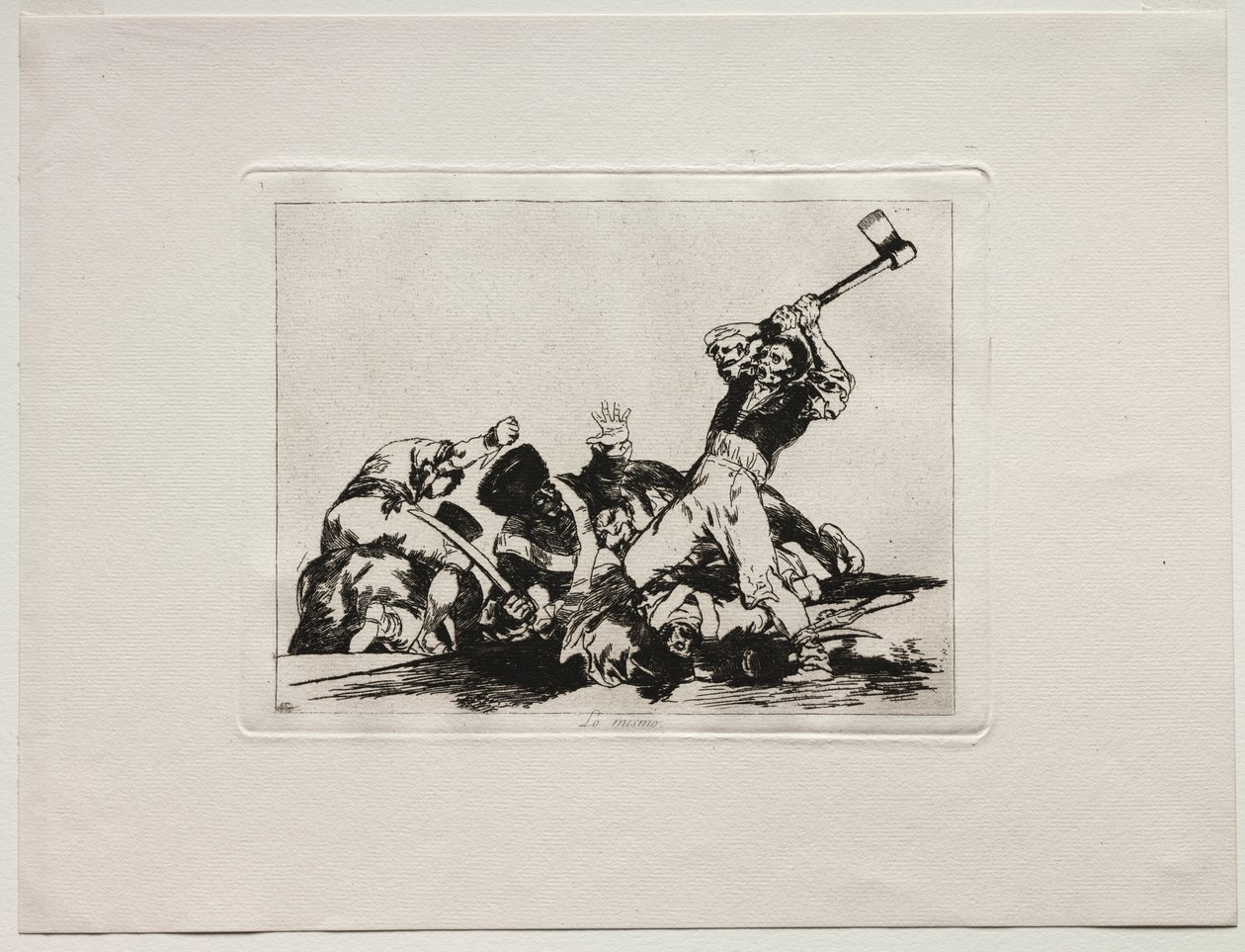 A háború borzalmai: ugyanaz alkotó: Francisco de Goya