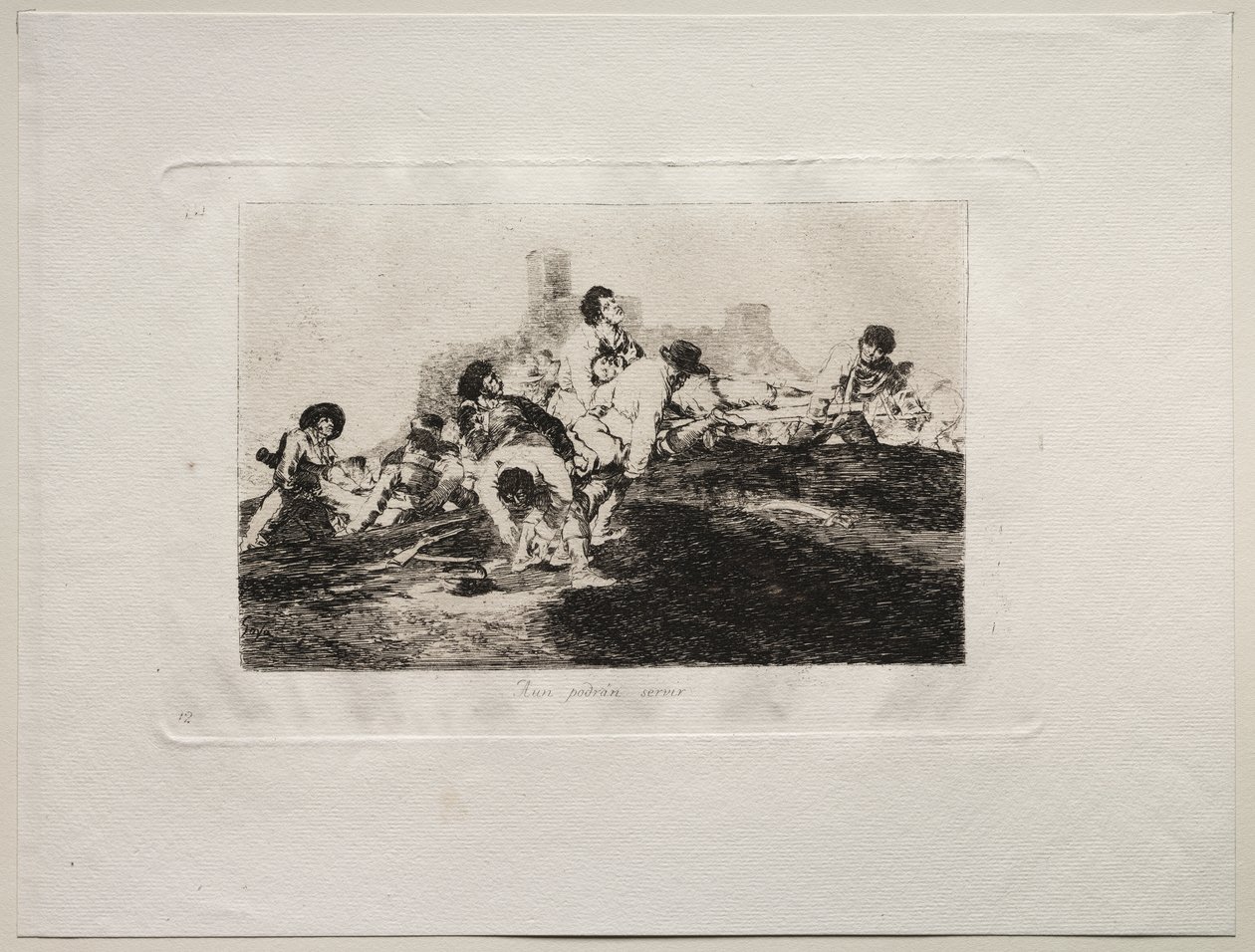 A háború borzalmai: még mindig használhatók alkotó: Francisco de Goya