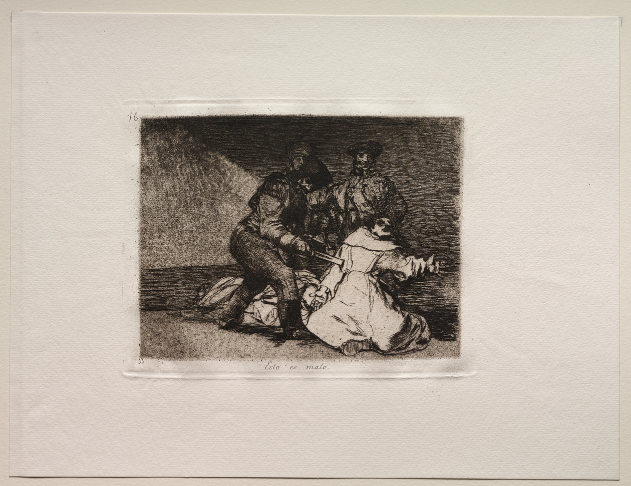 A háború borzalmai: ez rossz alkotó: Francisco de Goya