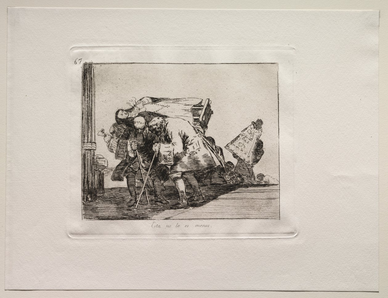 A háború borzalmai: ez nem kevésbé így van alkotó: Francisco de Goya