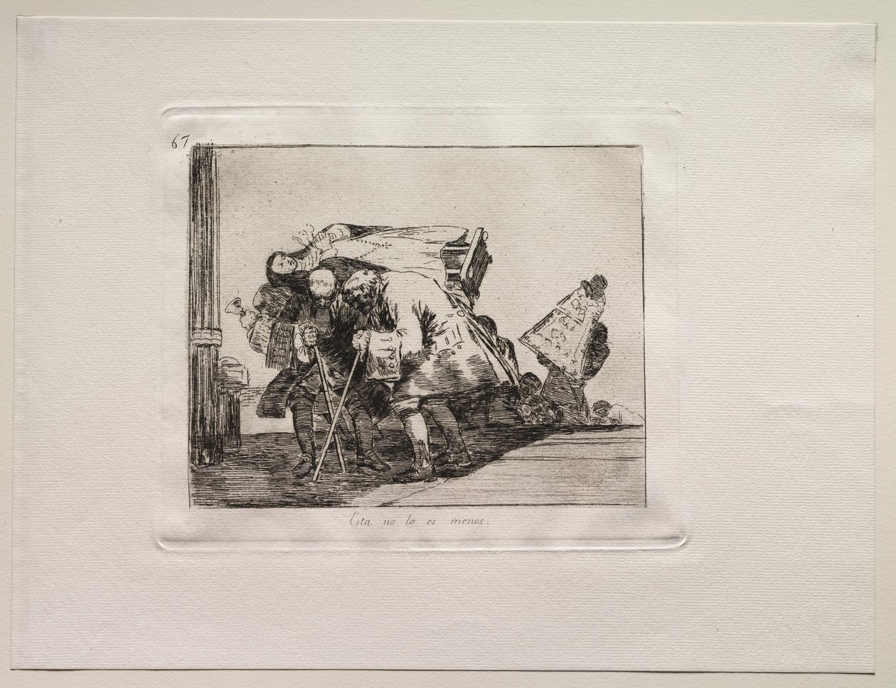 A háború borzalmai: ez nem kevésbé így van. alkotó: Francisco de Goya