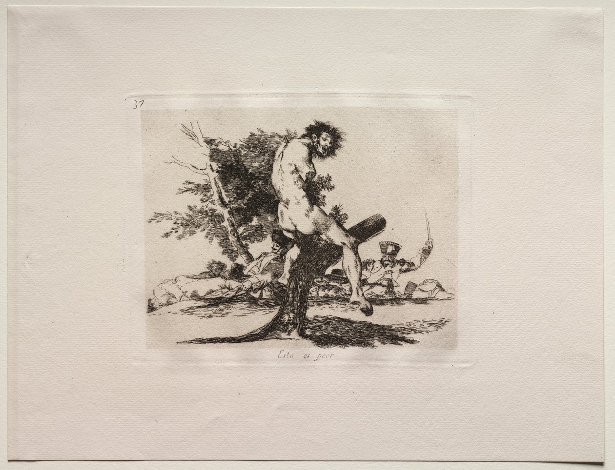 A háború borzalmai: ez még rosszabb alkotó: Francisco de Goya