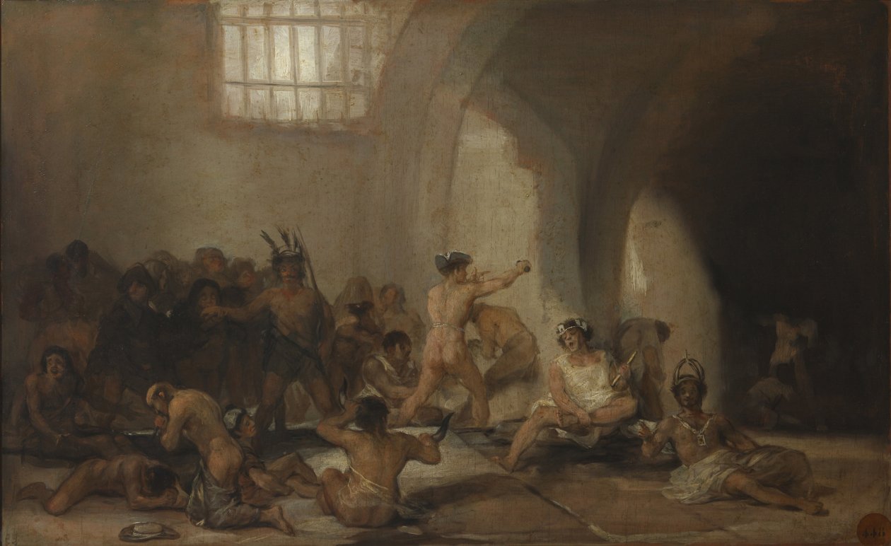 A Madhouse menedékháza alkotó: Francisco de Goya