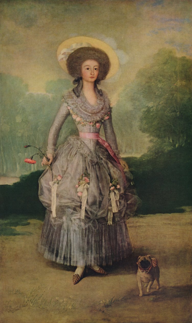 Pontejos márkine, 1786 alkotó: Francisco de Goya