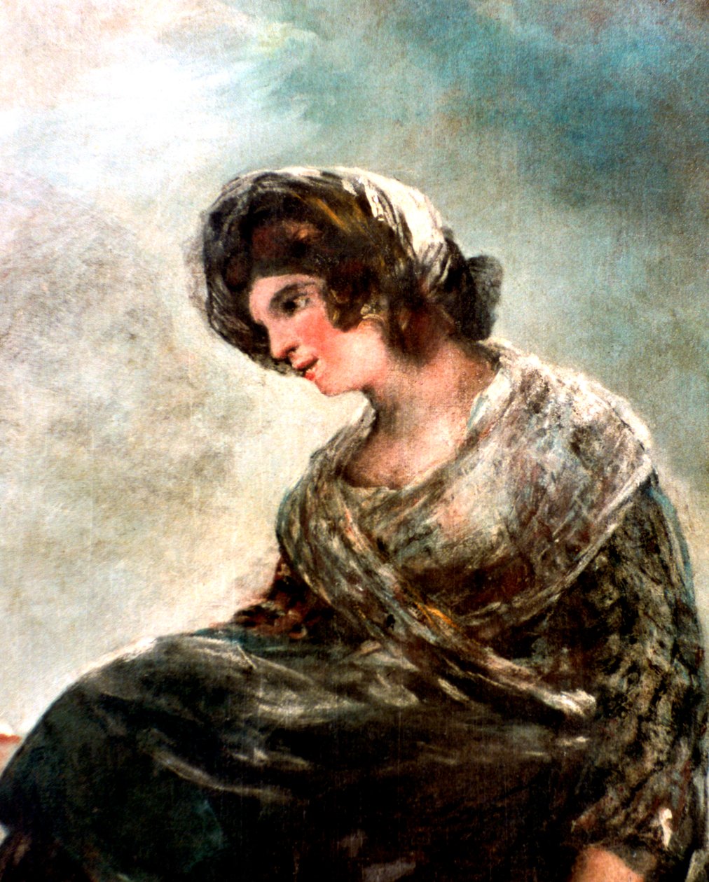 A bordeaux-i tejeslány, 1824. alkotó: Francisco de Goya