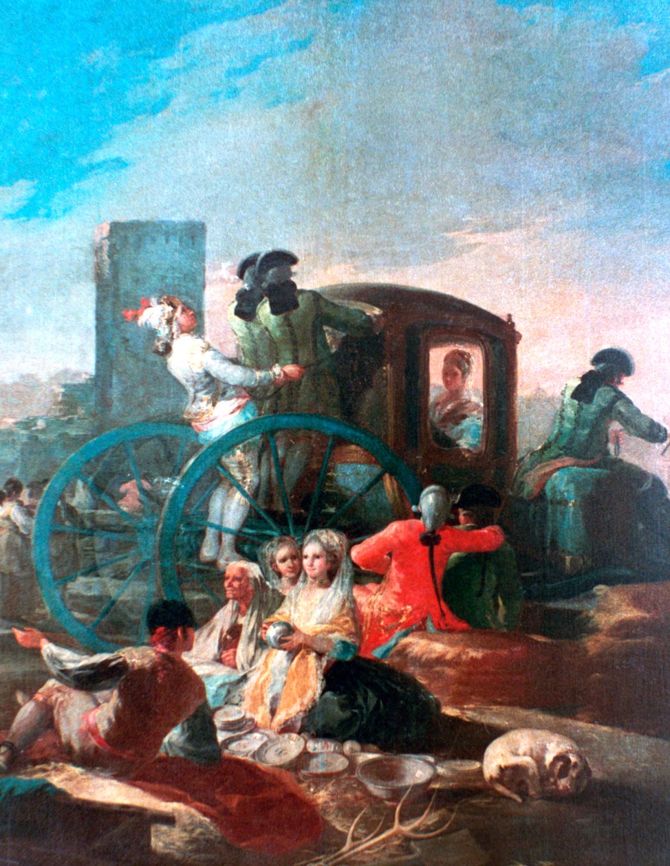 A fazekasárus, 1778 alkotó: Francisco de Goya