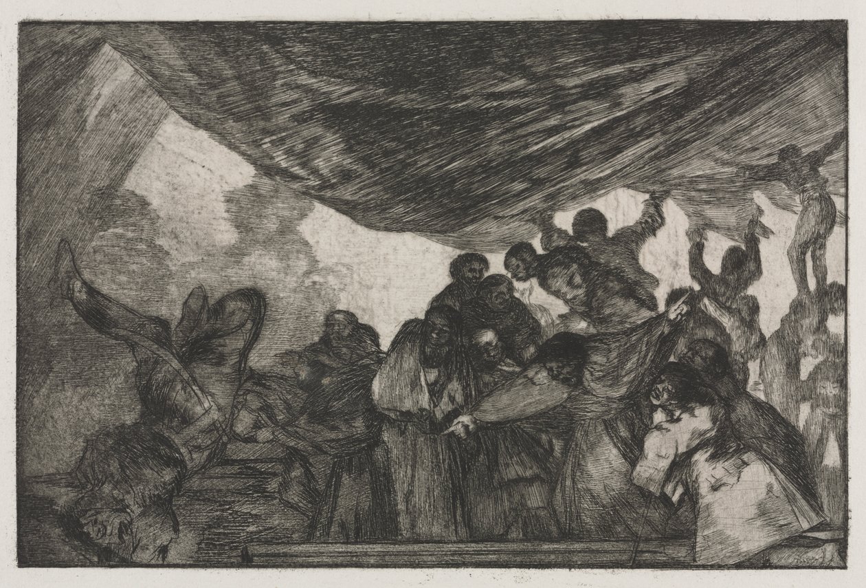 A közmondások: Tiszta ostobaság alkotó: Francisco de Goya