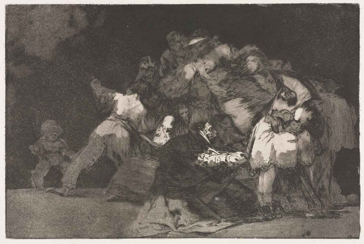 A Példabeszédek: Általános ostobaság alkotó: Francisco de Goya