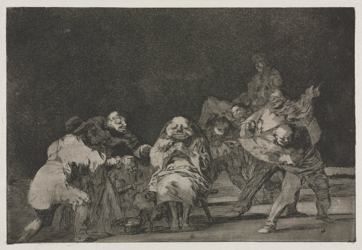 A közmondások: Hűség alkotó: Francisco de Goya