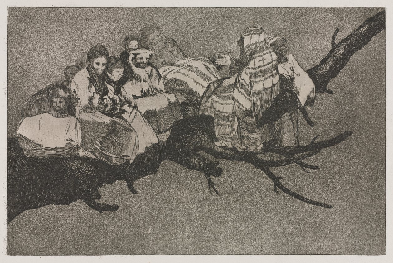 A Példabeszédek: Nevetséges ostobaság alkotó: Francisco de Goya