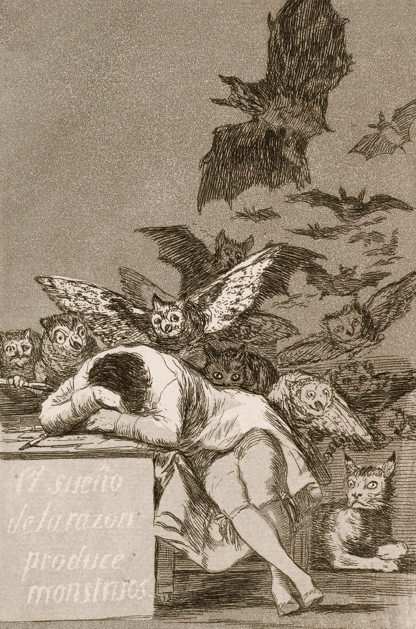 Francisco Goya A Sleep of Reason Monsters című filmje alkotó: Francisco de Goya