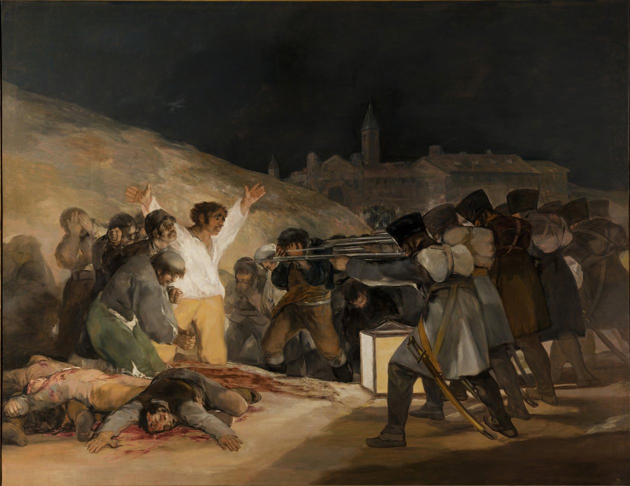 Május harmadika alkotó: Francisco de Goya