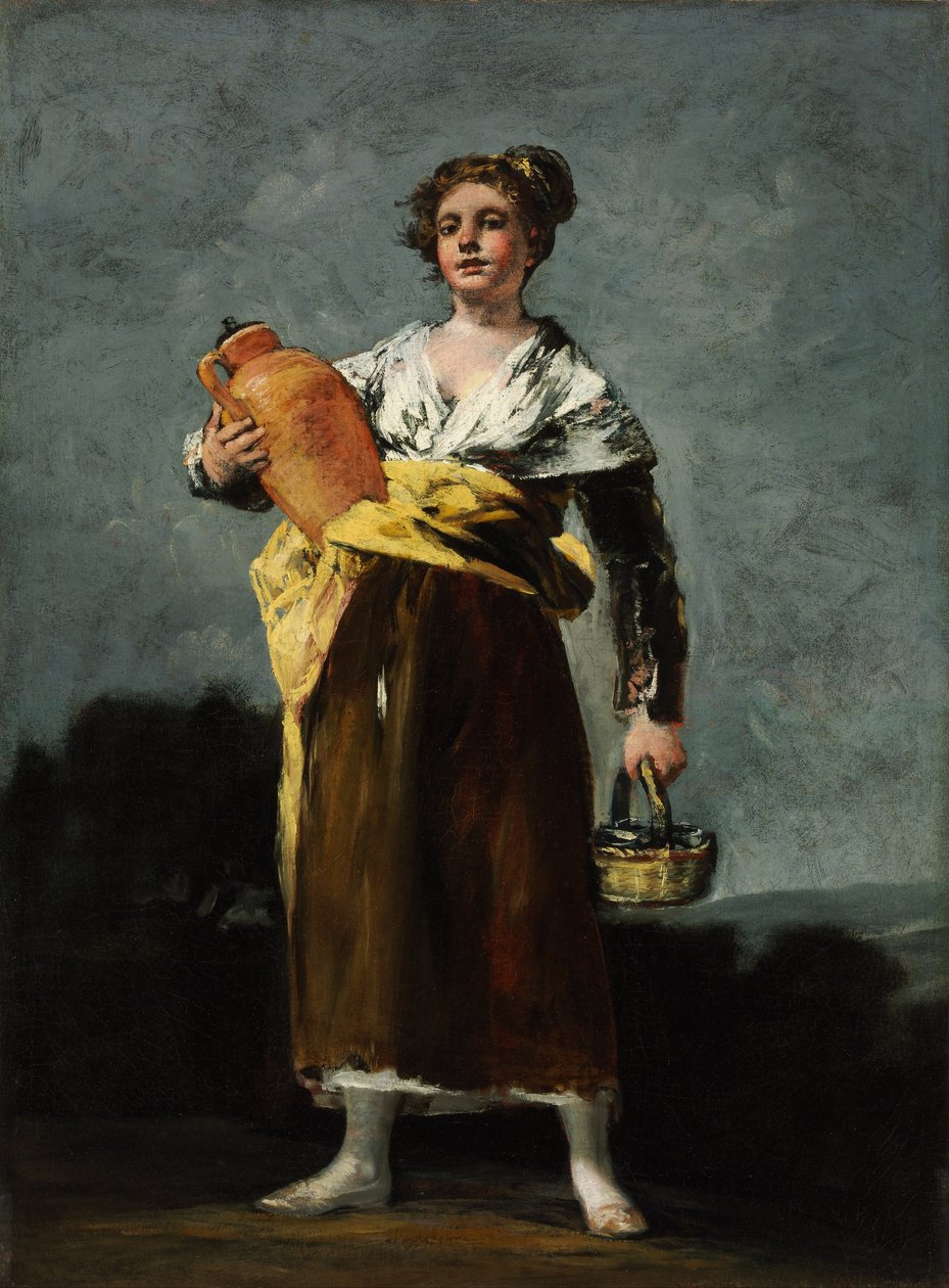 A vízszállító La Aguadora alkotó: Francisco de Goya