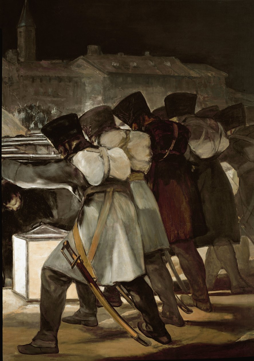 A május 3-i kivégzés alkotó: Francisco de Goya