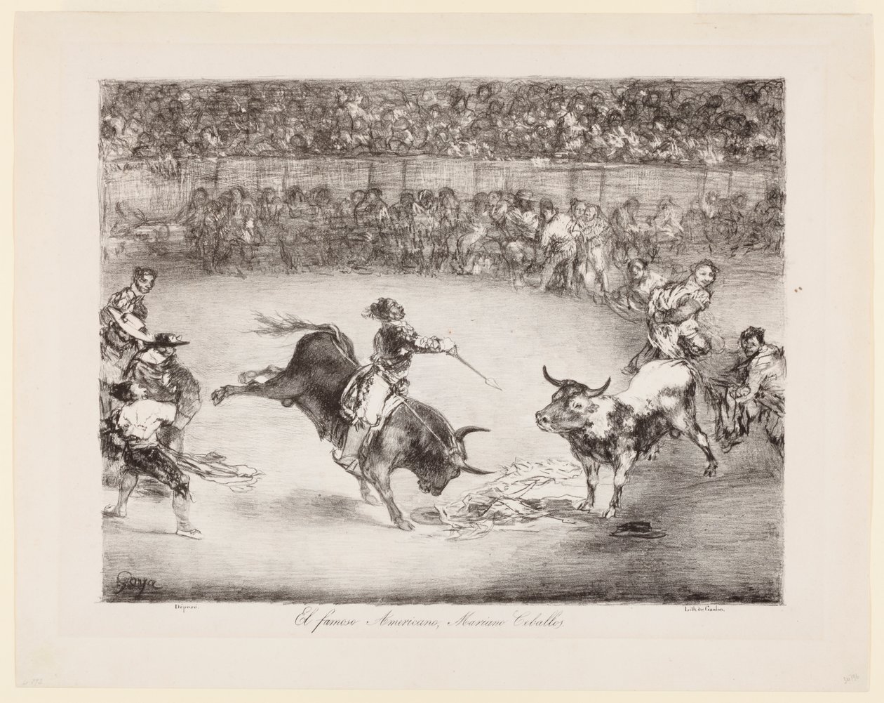 A híres amerikai, Mariano Ceballos: Bordeaux bikái alkotó: Francisco de Goya