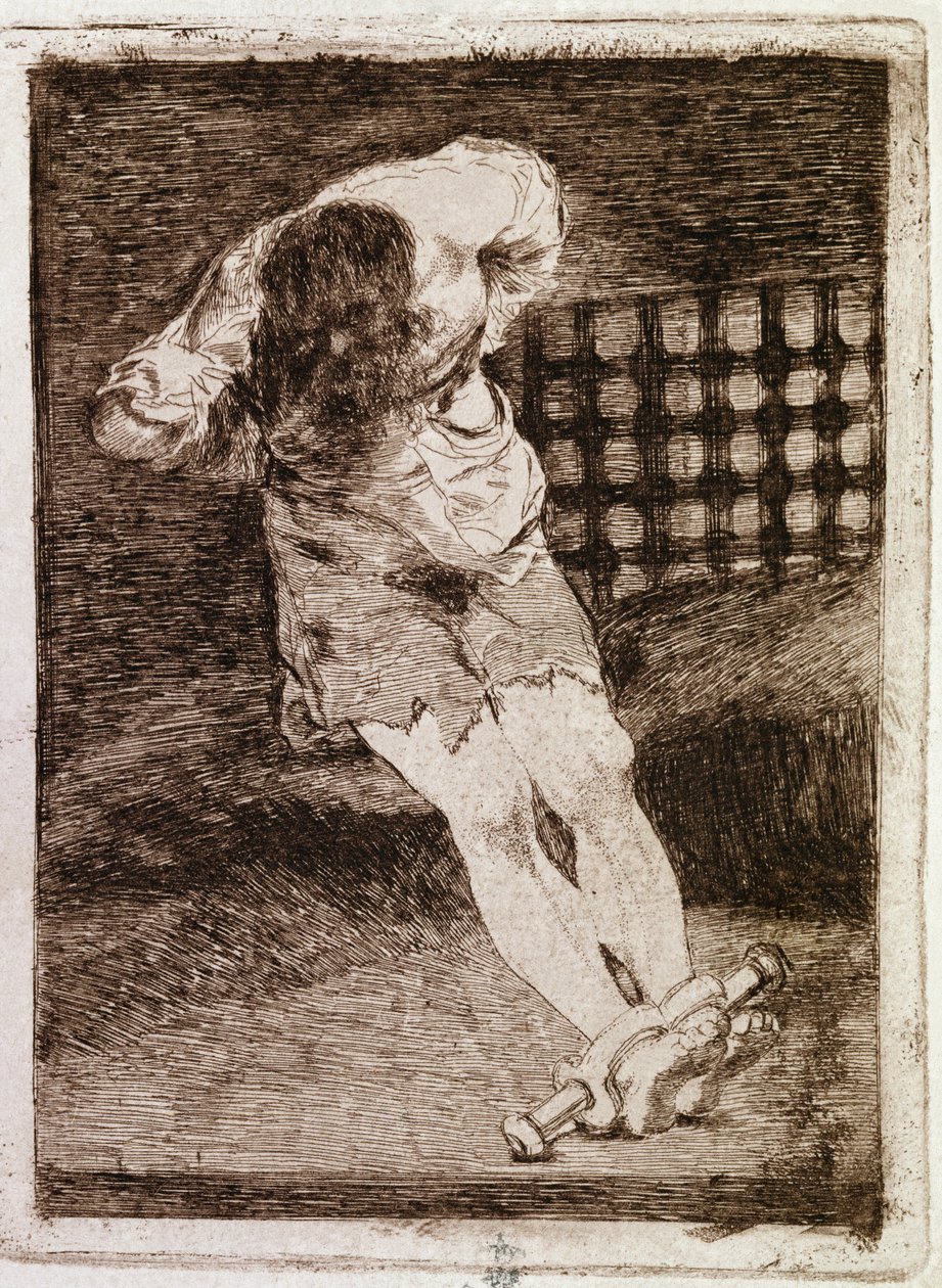 A vétkes személy kizárása nem igényel kínt (metszet alkotó: Francisco de Goya