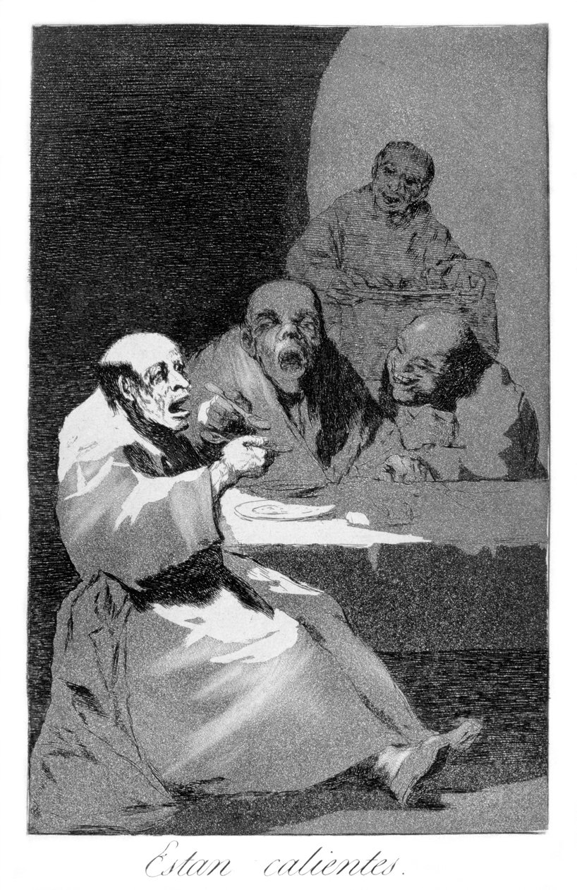 Melegek, 1799 alkotó: Francisco de Goya